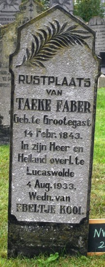 Noordwijk 278 Taeke Faber